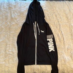 PINK zip up hoodie
